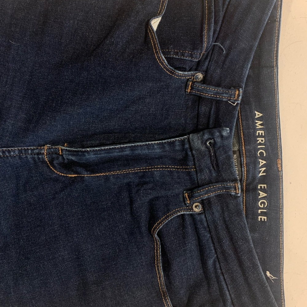 American eagle curvy high rise skinny jeans